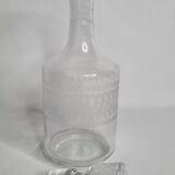 Ancienne Carafe à Eau en Cristal, Années 1900, 25 cm