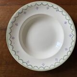 6 Longwy soup plates