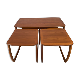 G-Plan coffeetable with sidetables
