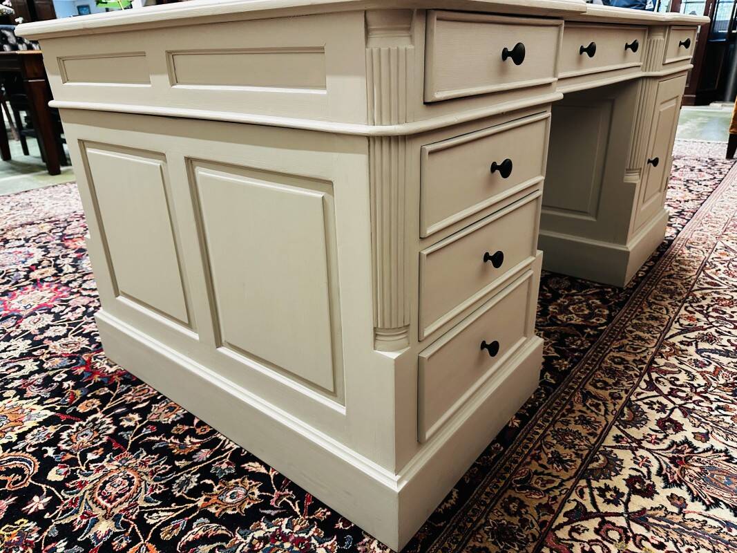 Classic English Grey Desk Partnerdesk