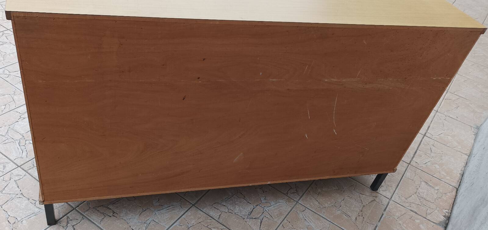 Enfilade vintage buffet d'école en chêne
