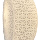 Vintage Wall Or Ceiling Light with Milk Glass, 1970s