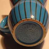 Moderniste sarreguemines digoin pitcher