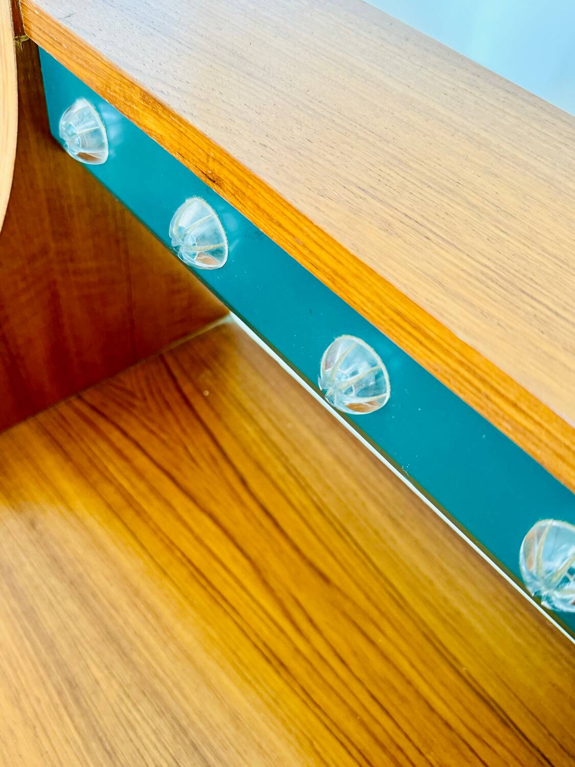 Pair of vintage Scandinavian design bedside tables