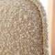 Off-white boucle Scandinavian armchair by Chierowski