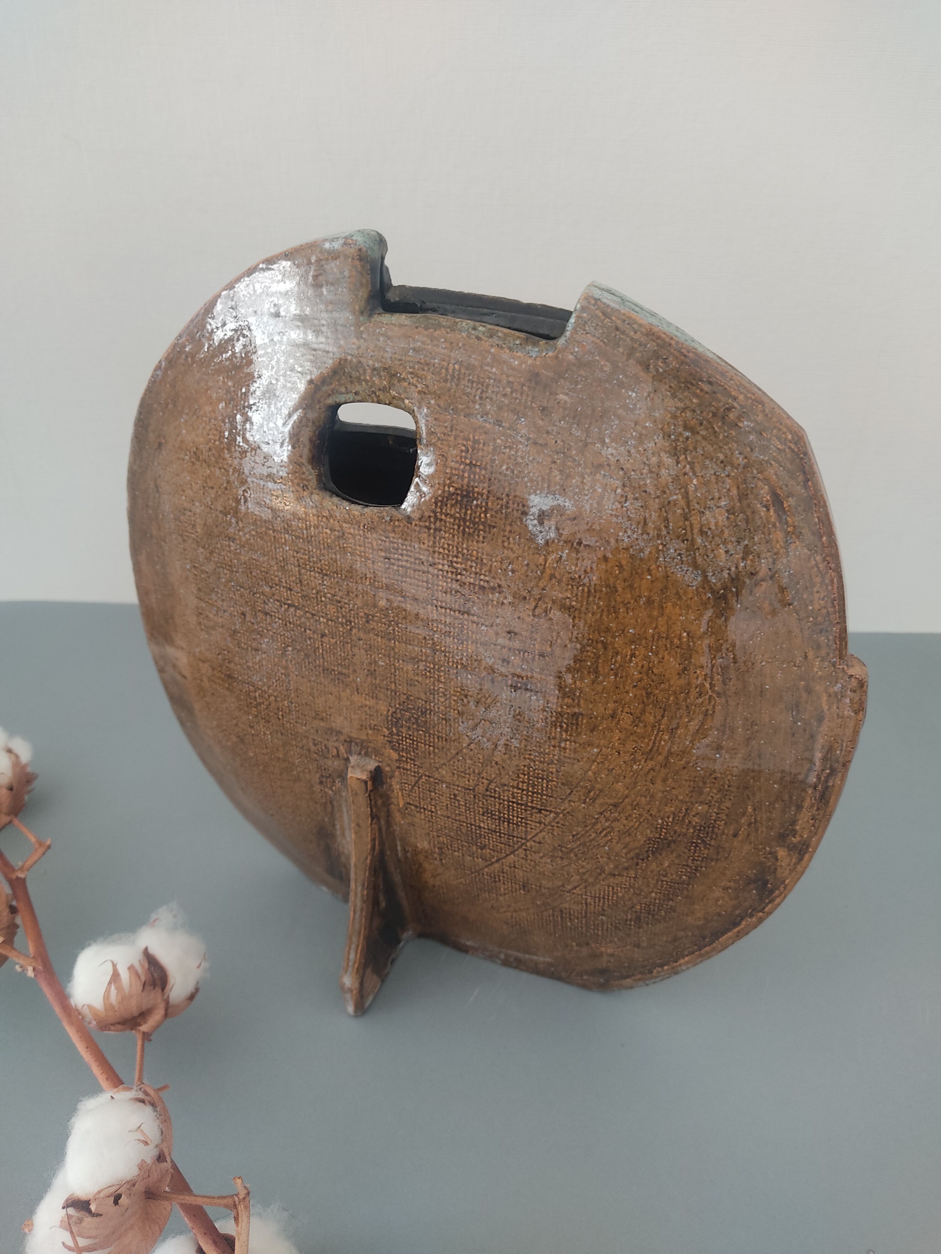 Ceramic vase Solange Garotte bernard Prigent virebent