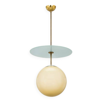 Pendant light by Paavo Tynell, Taito, 1930s