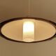 Suspension vintage danoise en laiton