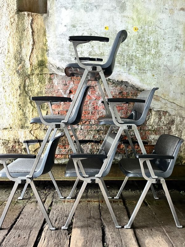 Wesifa vintage stacking chair – German space design from the 1960s