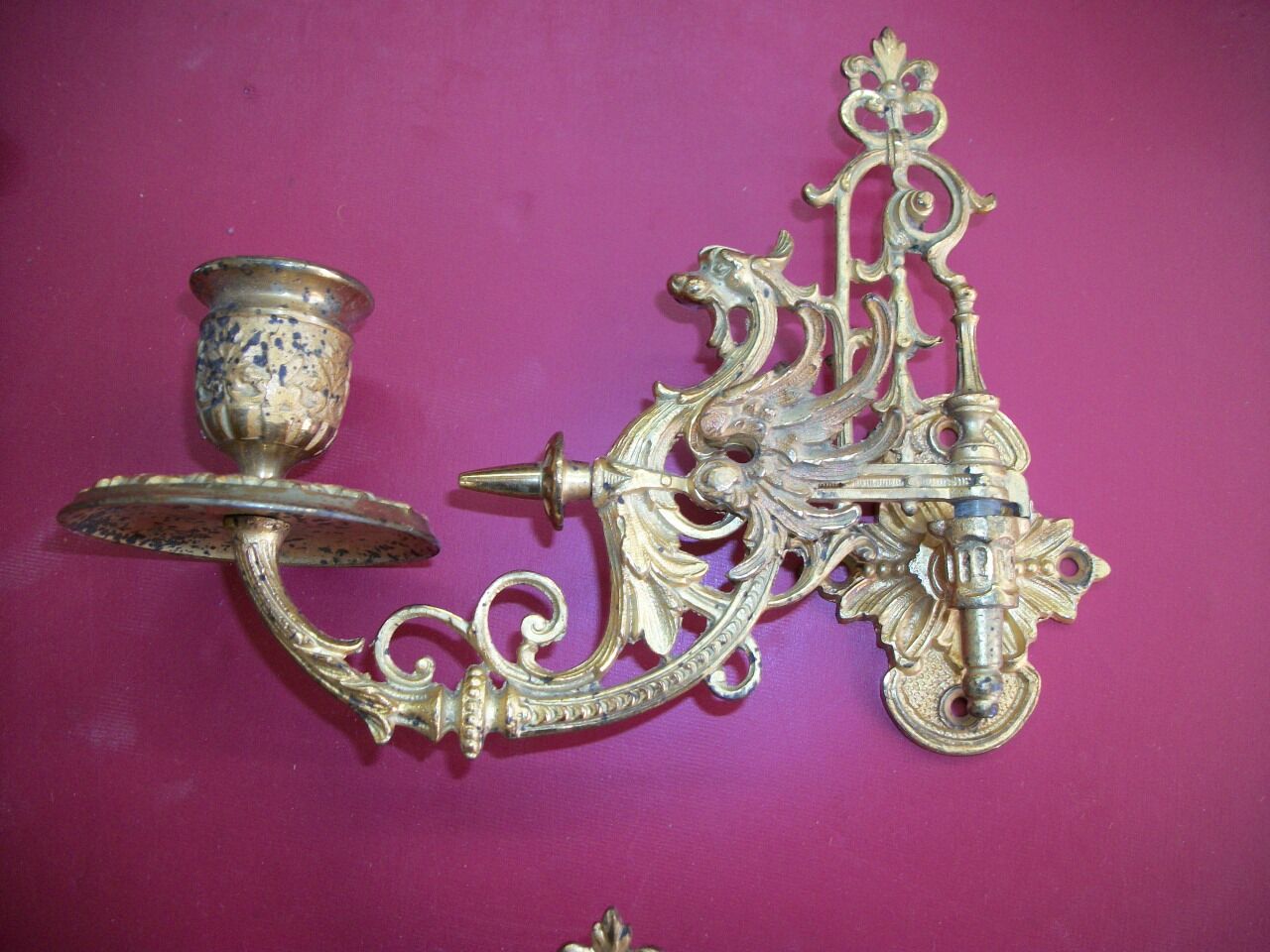 Pair of piano sconces