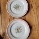 Set of 8 Sologne dessert plates from Lunéville