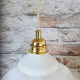 Vintage lampshade pendant light