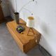 1960s rattan desk or table lamp