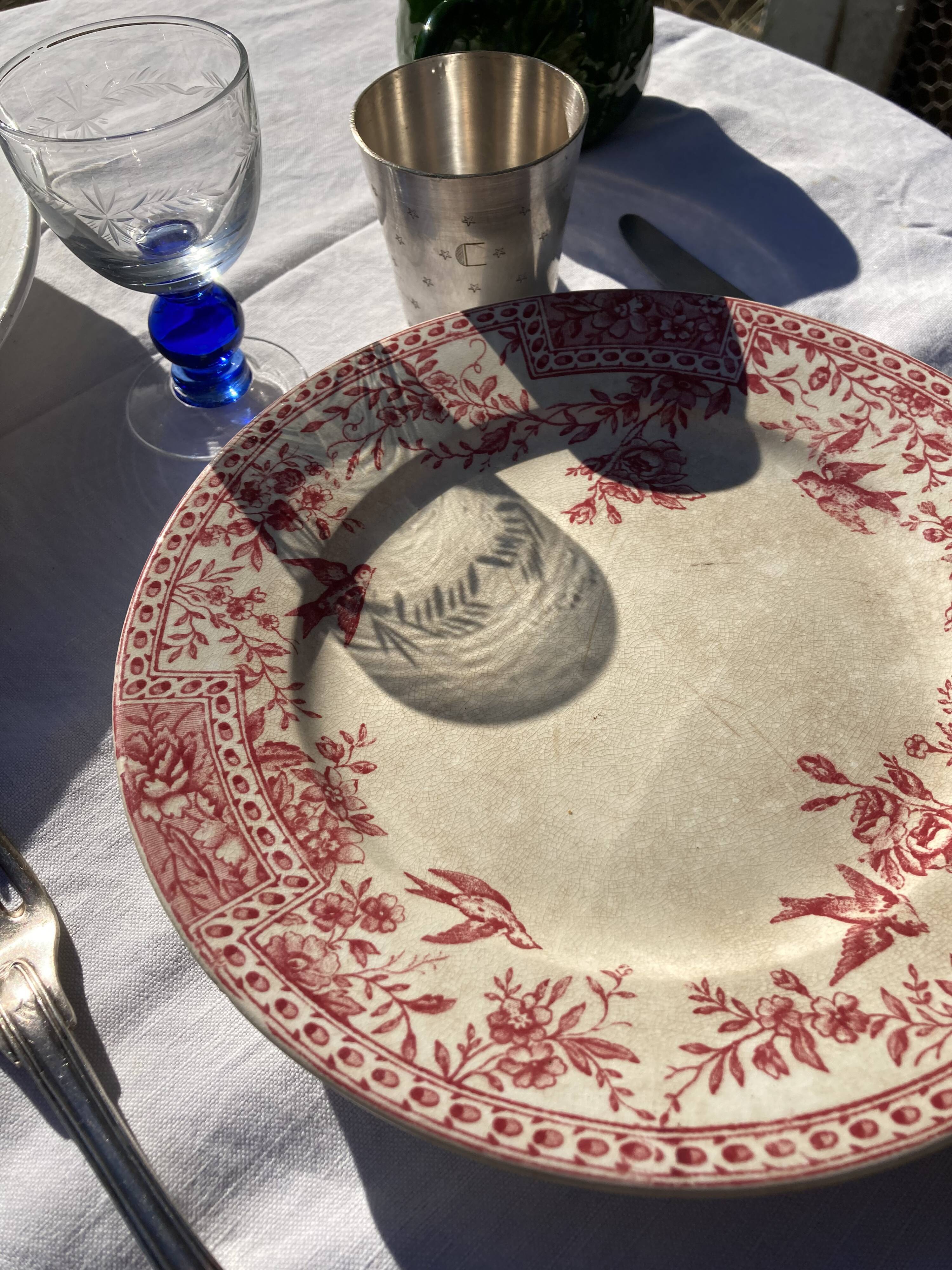 Compote dish terre de fer rouge Ceres J.V Bx