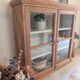 Renovated old wall display cabinet