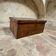 Coffre en bois vintage / table d'appoint / table basse