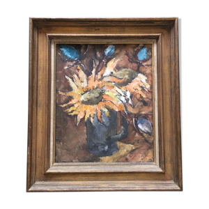 Nature morte aux tournesols