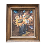 Nature morte aux tournesols