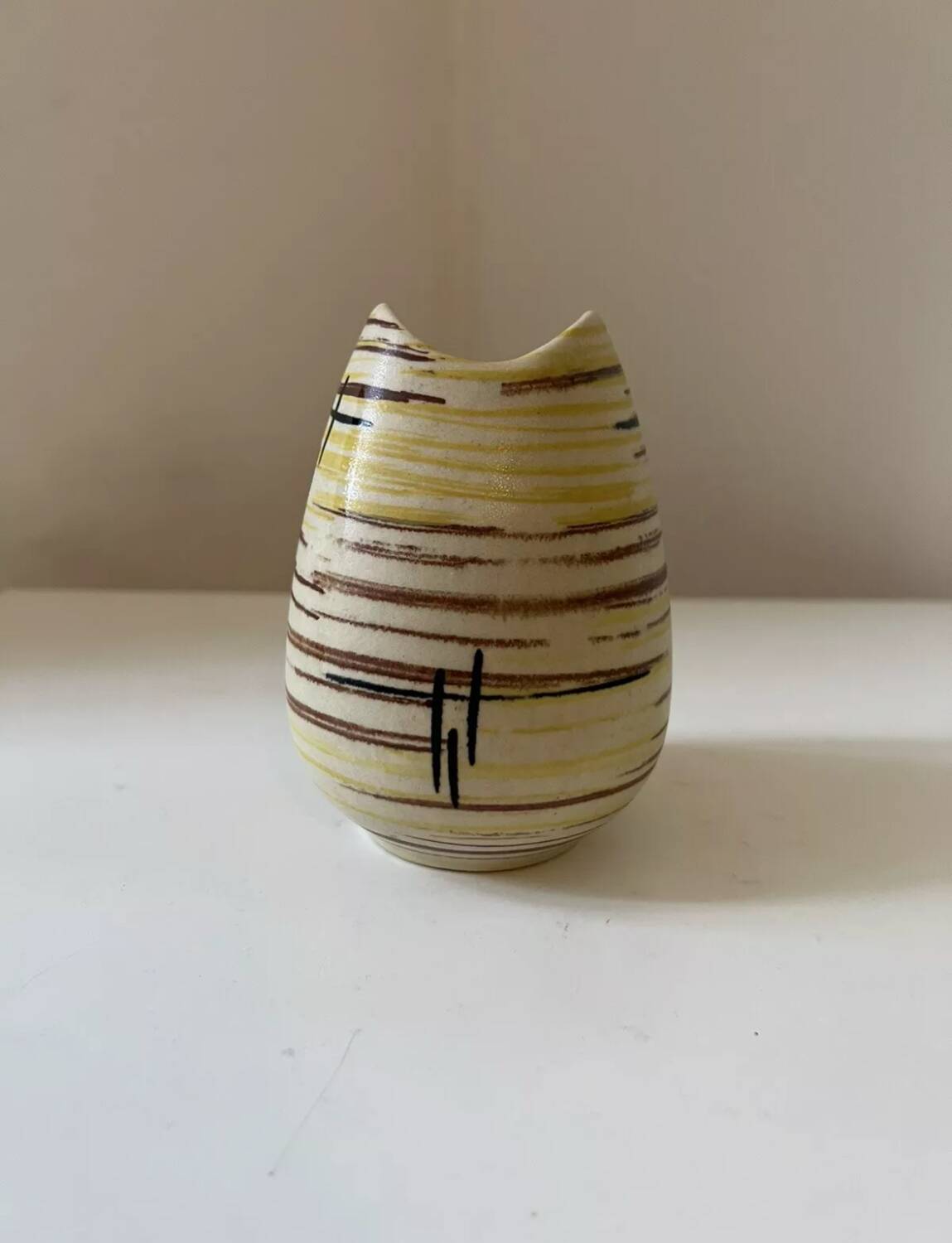 Small Vintage West Germany Vase 1970 modernist
