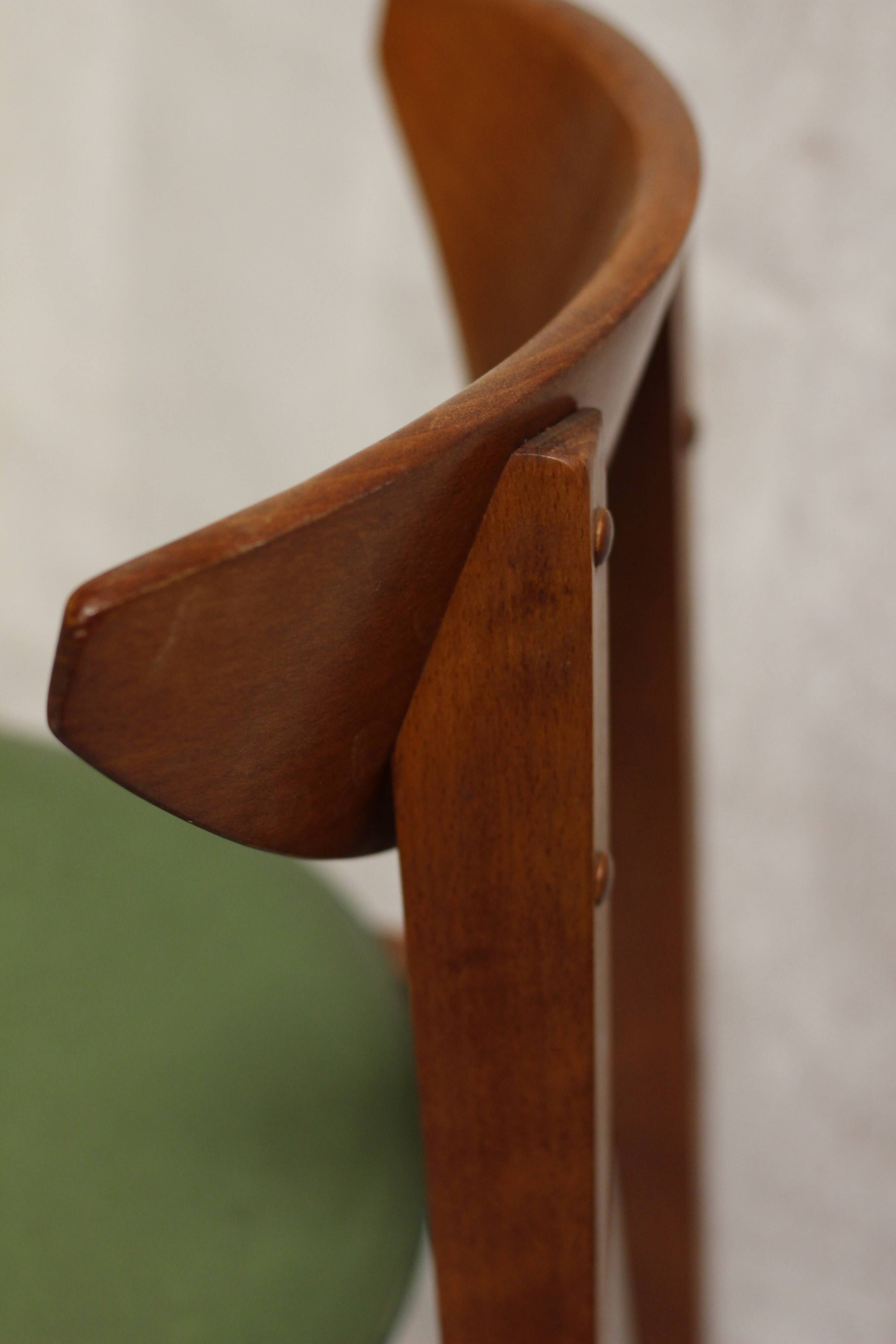 Green skai unicorn chair