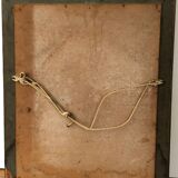 Miroir en bois sculpté et doré
