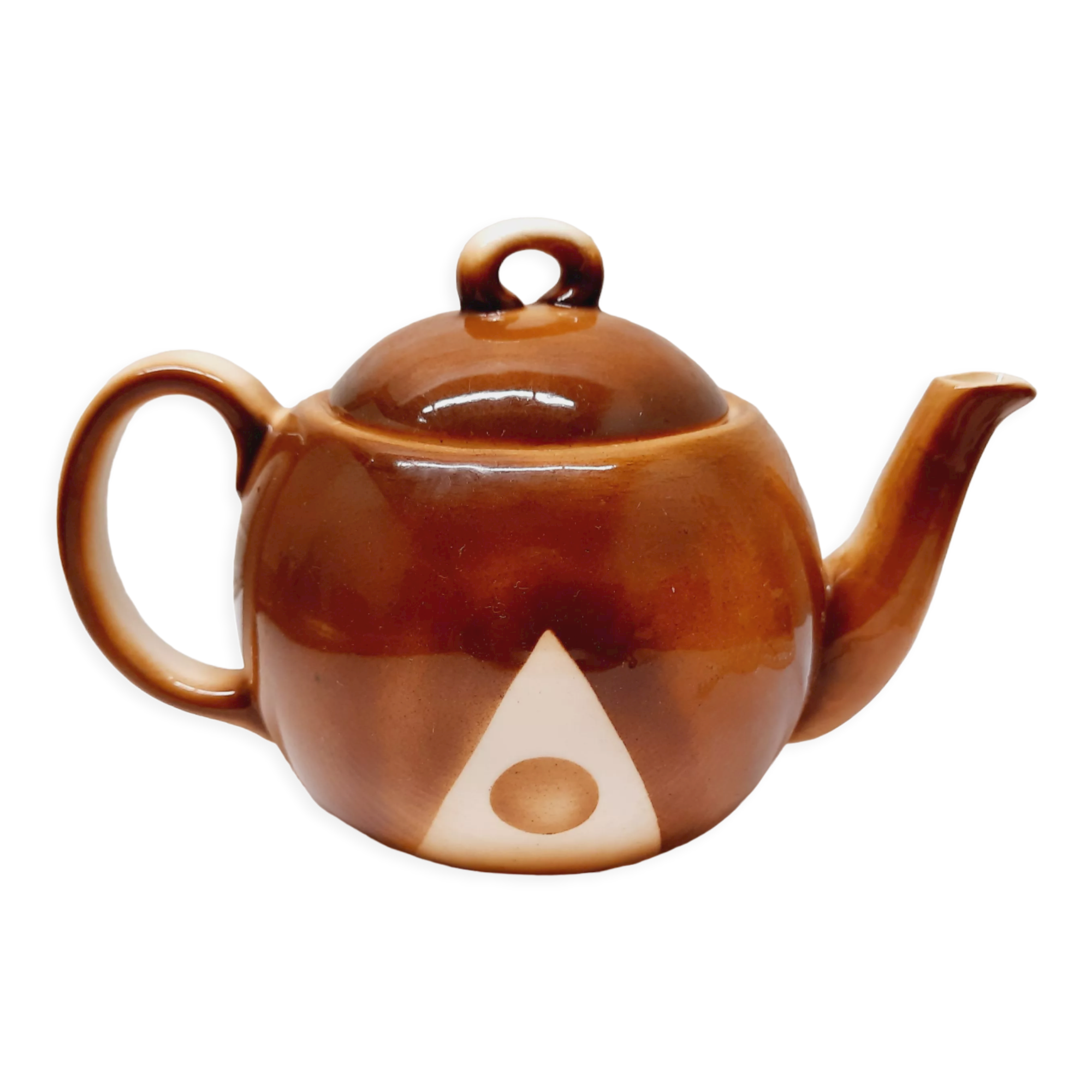 Art Deco Selfish Teapot