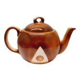 Théière égoïste art déco