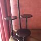 Antique wooden plant stand