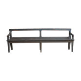 Banc d'église ancien bois 234cm