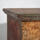 Antique solid gilded wooden chest dated 1846 #86