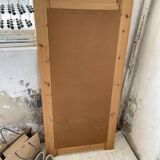 80s pine mirror
