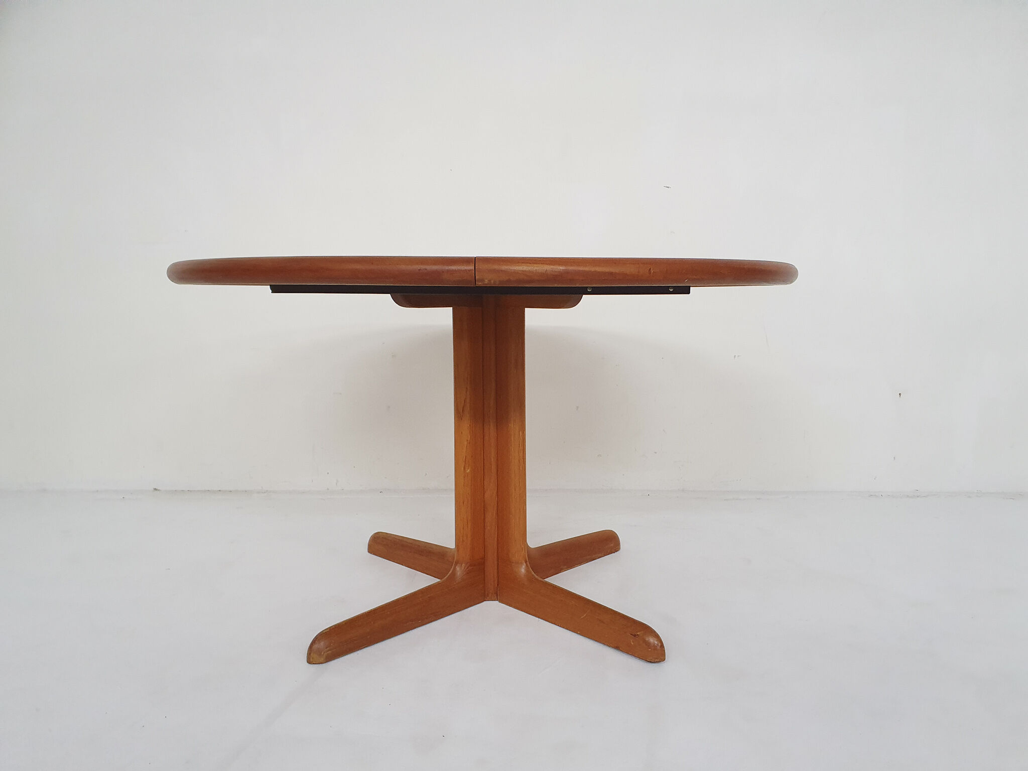 Teak extendable dining table by Niels Otto Moller for Gudme Mobelfabrik, Denmark 1960's