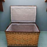 Rattan and wicker trunk