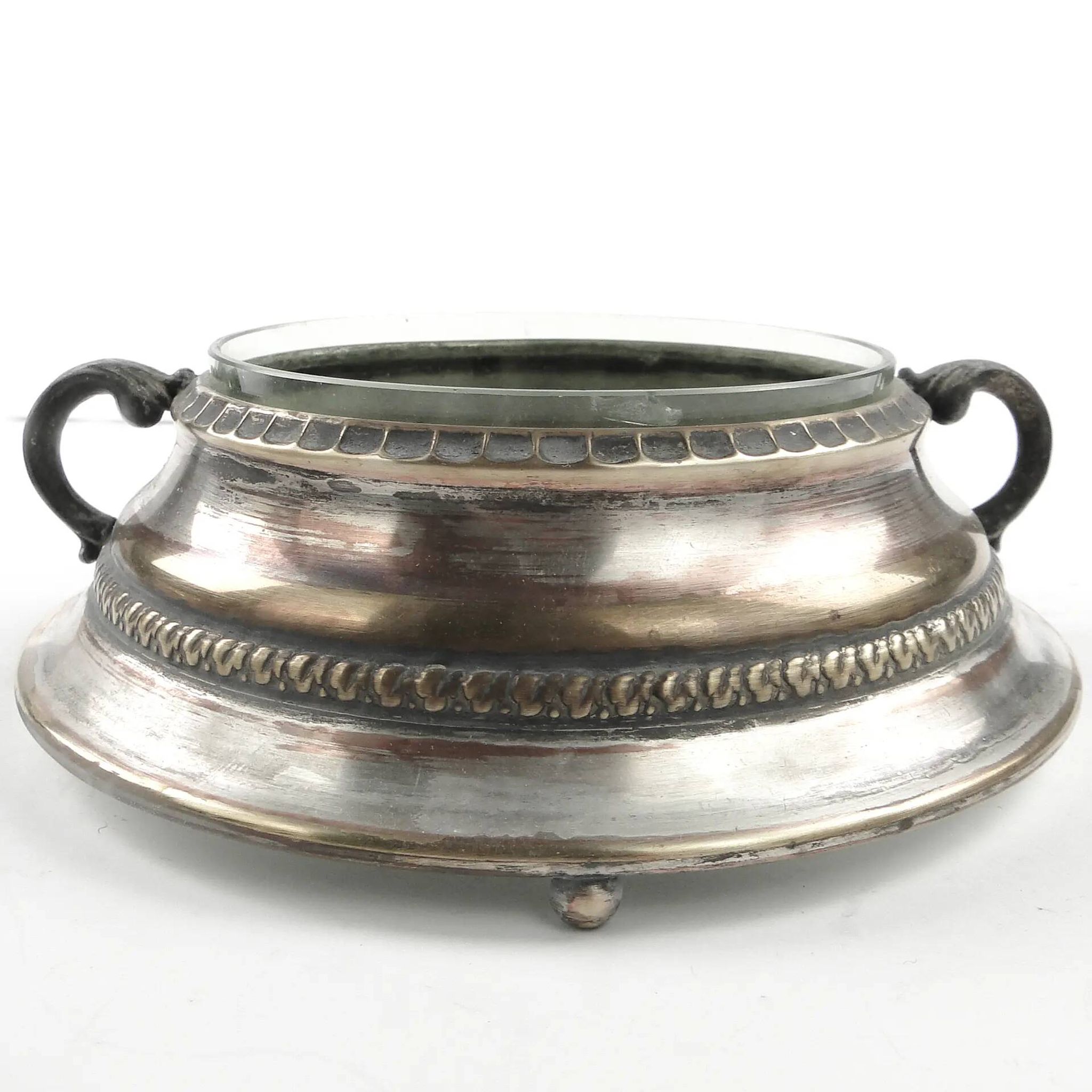 Art nouveau appetiser dish, Sweden, early 20th century
