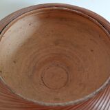 Woven bamboo basket and ceramic. Philippines.