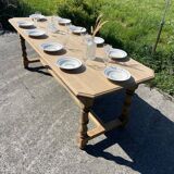 Solid oak table