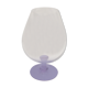 Transparent vase in jar shape dimension: height -31cm- diameter max-20cm-