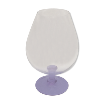 Transparent vase in jar shape dimension: height -31cm- diameter max-20cm-