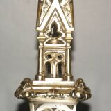 Rare pair of 19th century bronze candlesticks