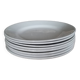 Lot de 8 assiettes dessert faïence Moulin des Loups 19 ème