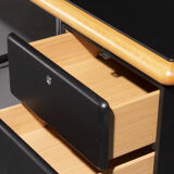 Bureau Warren Platner avec tiroirs, Knoll International