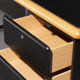 Warren Platner desk with drawers, Knoll International