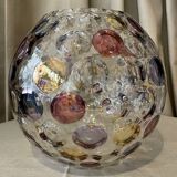 Vase boule vintage nemo borske sklo max kannegiesseren cristal de bohême
