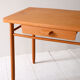 1960s Scandinavian Beechwood Bedside Table