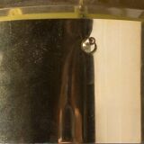 Pair of Danish brass ceiling lights model T742, Hans Agne Jakobson 1960.