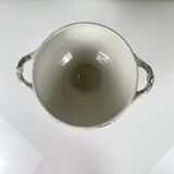 Soupière terre de fer Pexonne "Lucrèce" XIXe, vert