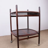 Brazilian service, 2 reversible trays Rosewood and Formica, Cantù Móveis for Interiores.