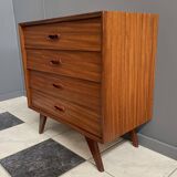 Teak chest of drawers 1960s
