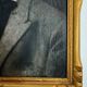Portrait of a dandy with a moustache from the early 20th century.
