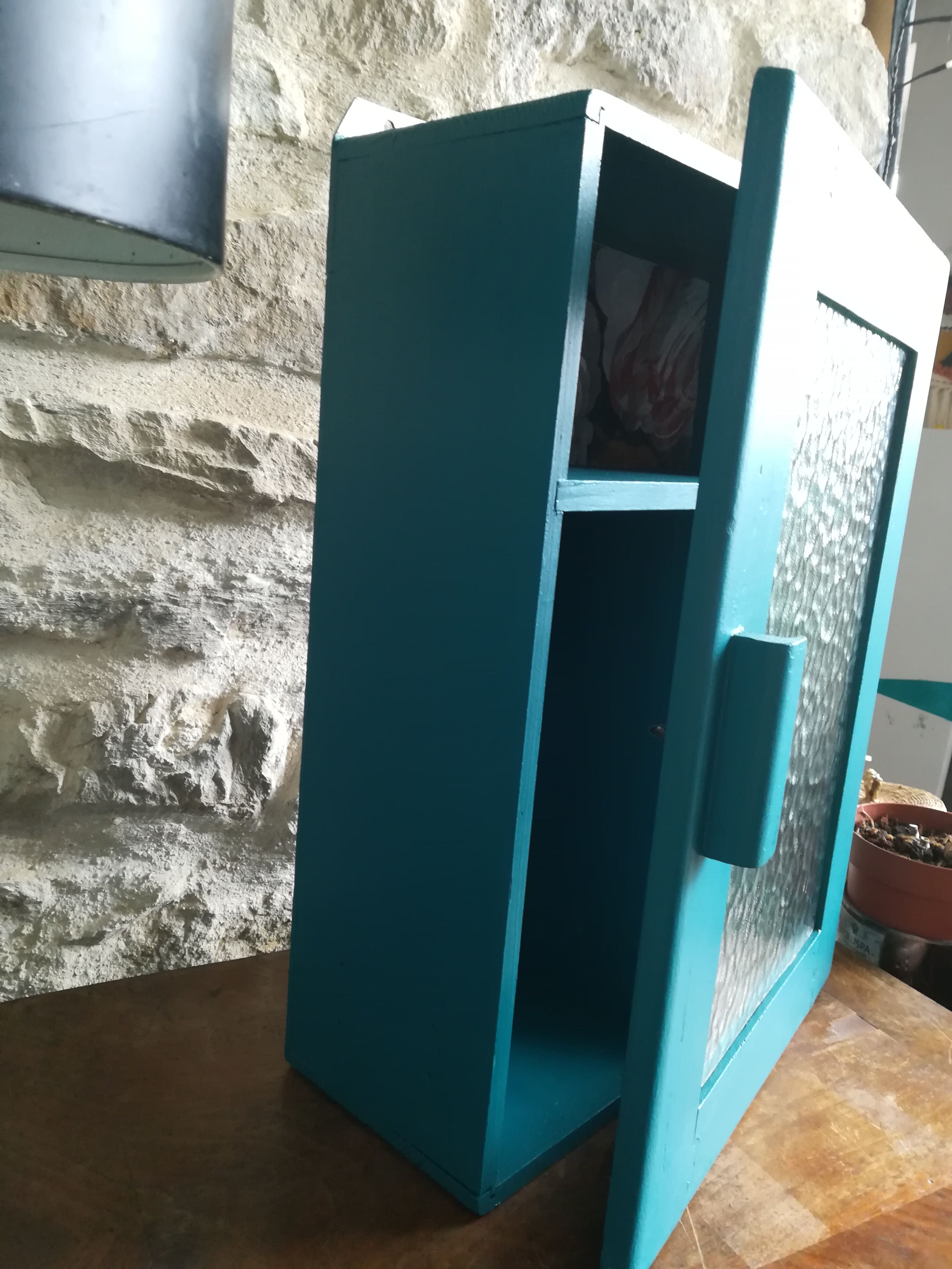 Redesigned pharmacy cabinet